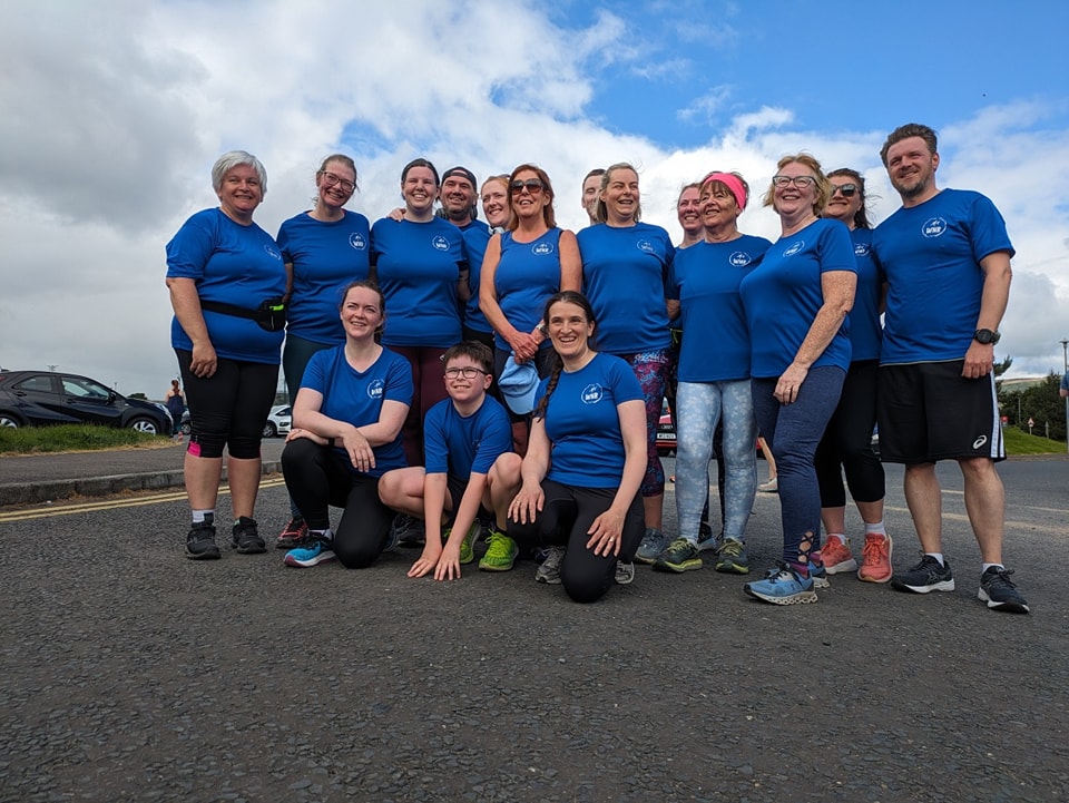 Couch 2 5K group on their graduation day.